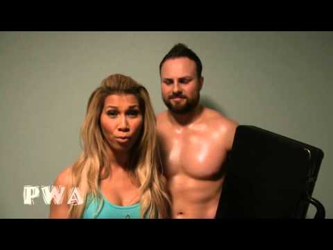 Brett Morgan and Gisele have a message for Lance Storm and Rachael Ellering