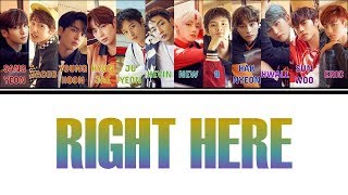 [Color Coded Lyrics] THE BOYZ(더보이즈) - Right Here (Han/Rom/Eng)