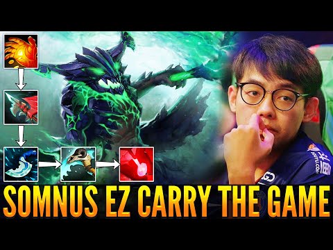 👉 SOMNUS (MAYBE) Can Easy Carry The Game Alone With Outworld Devourer Mid Pick - Crazy Game