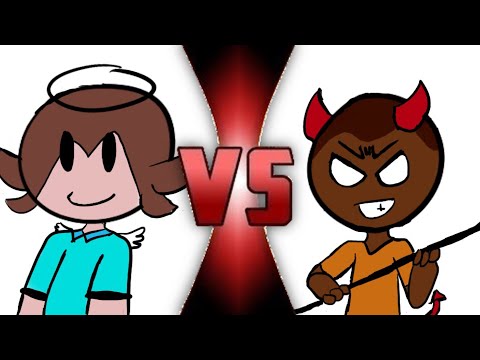 Angel vs Demon w/ Frank part 1
