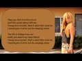 Ke Ha The Harold Song Lyrics On A Screen