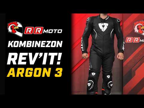 REVIT ARGON 3 _ sportowy skórzany kombinezon motocyklowy _ wersja dwuczęściowa i jednoczęściowa