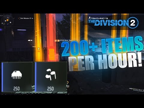 The Division 2 - Best Loot/Gear Farm Guide | 200+ Items Per Hour Video
