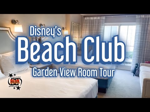 Disney’s Beach Club Garden View Room | Room 1604 | Walt Disney World Resort | FULL TOUR