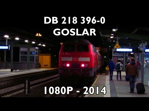 DB 218 396-0 departing from Goslar with massive turbo sound!