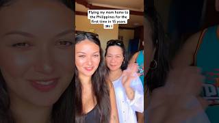 Flying my mom home to the Philippines 🇮🇪🇵🇭 #philippines #family