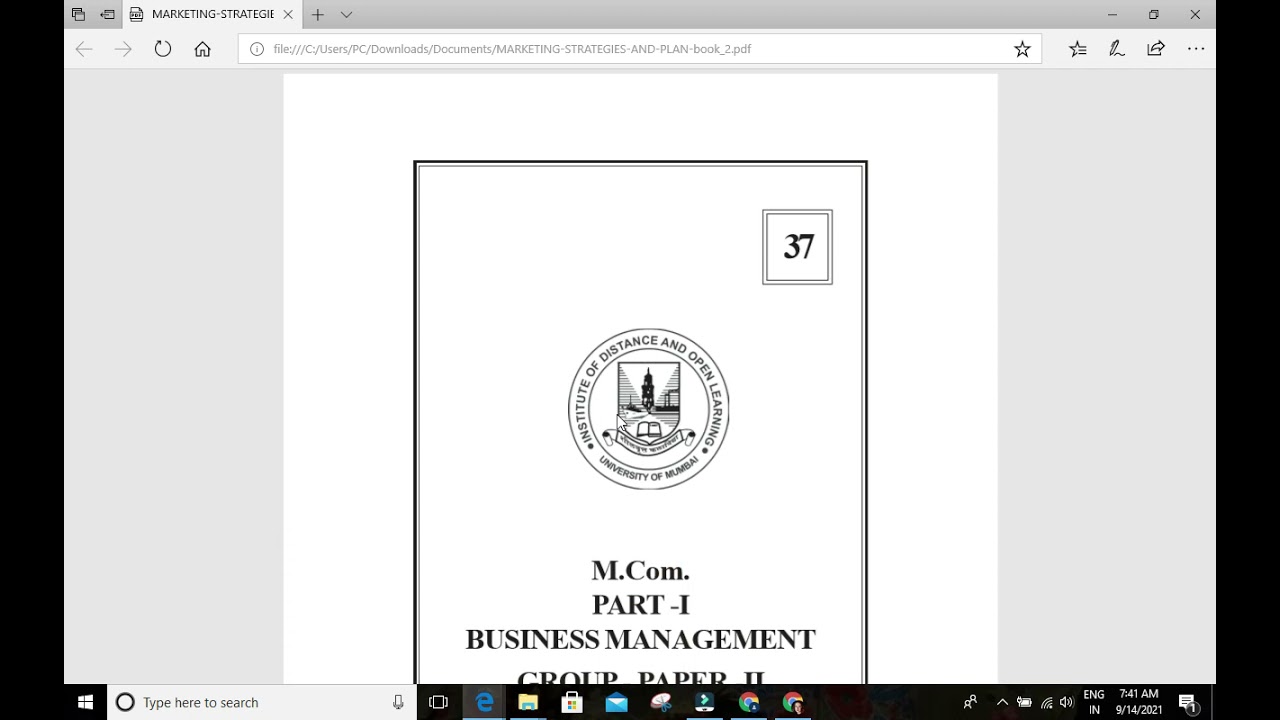 HOW TO DOWANLOAD MCOM BOOKS AND NOTES PDF FOR ALL SEMESTERS