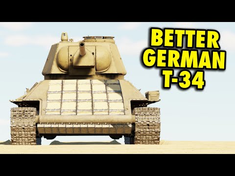 WHEN THE BEST T-34 ISN'T RUSSIAN - German T-34 in War Thunder
