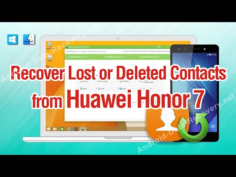 How to Recover Lost or Deleted Contacts from Huawei Honor 7