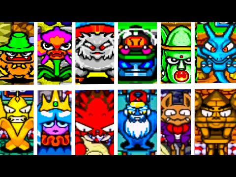 Bomberman 93 & 94 - All Bosses (No Damage)