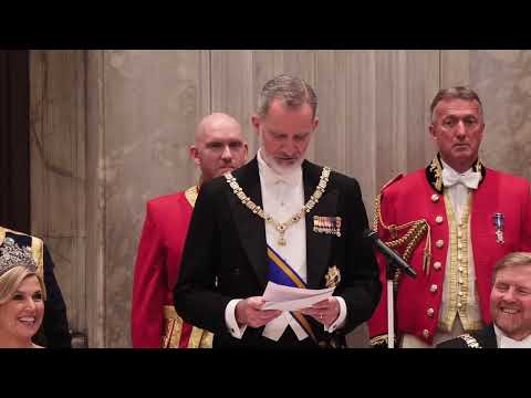 Intervención de Su Majestad el Rey en la Cena de Gala