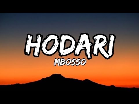 Mbosso Hodari Official Lyrics.