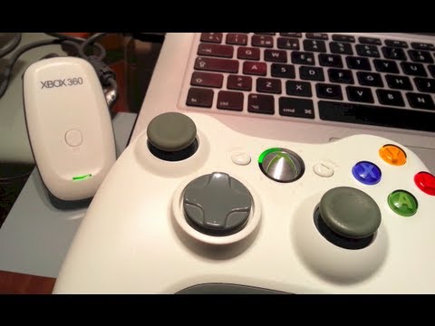 Mando Xbox360 en MacBook air