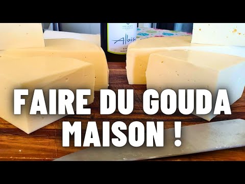 Faire du GOUDA soi-même à la maison ! Recette et astuces faciles