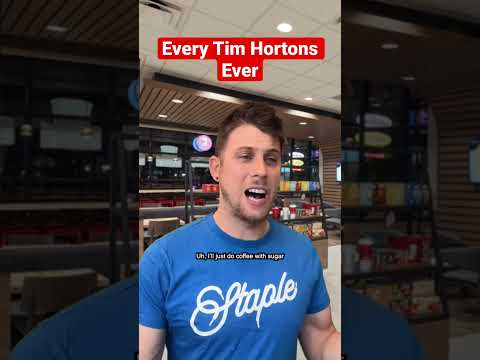 Todos os Tim Hortons de todos os tempos #shorts