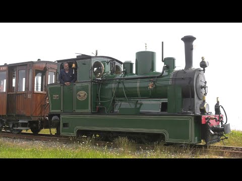 Schouwen-Duiveland, Zeeland Teil 14 - RTM Kleinbahnmuseum bei Ouddorp 1. Teil - historische Zugfahrt