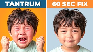 The Korean Method to Calm Tantrums in 60 Seconds