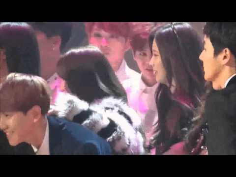 131227 Baekhyun & Taeyeon - 2013 KBS Gayo Daejun