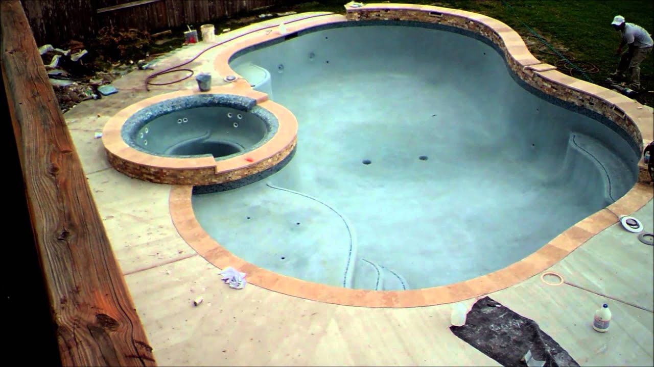 Pool Timelapse Plaster