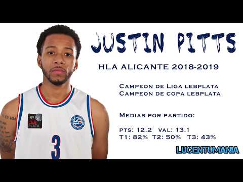 Justin Pitts - Highlights 2018/2019 HLA Alicante
