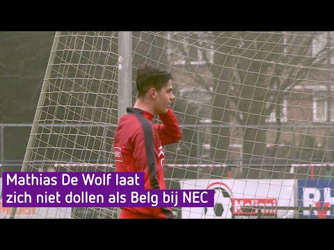 Mathias De Wolf laat zich niet dollen als Belg bij NEC