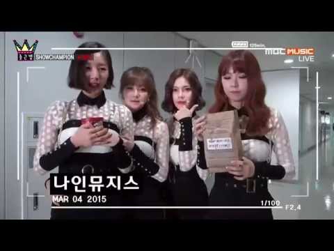 [HD] 150304 Nine Muses - Work Cam @ MBC Show Champion