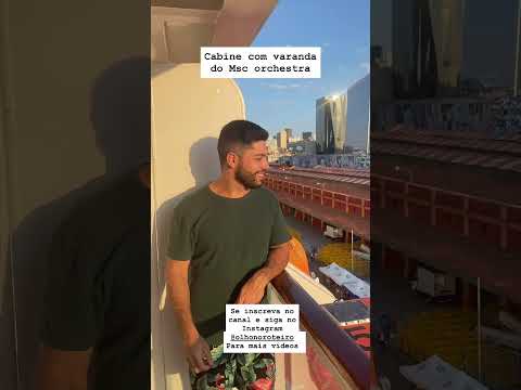 Thumbnail for Cabine com varanda do msc orchestra #mscorchestra #msccruzeiros #viagens