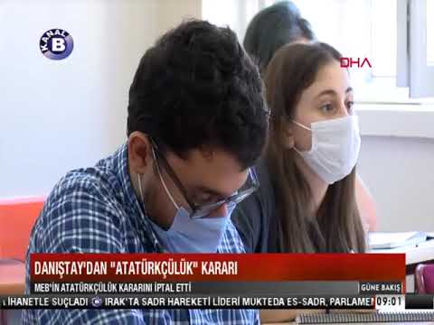 Başvurumuz üzerine Danıştay`ın, Atatürkçülüğün Milli Eğitim`de temel unsur olduğuna ilişkin kararı, Kanal B ana haberde yer aldı | EĞİTİM İŞ