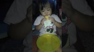 eating fried egg by zamirah louise Manaloto