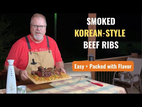 Smoked Korean-Style Beef Short Ribs | Easy Recipe