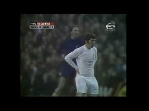 Chelsea versus Leeds Utd FA Cup Replay 1970