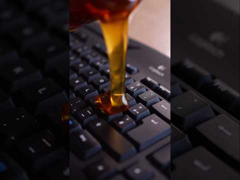 HONEY KEYBOARD 🍯⌨️ Odtwarzam Trend AI • ASMR Po Polsku 🇵🇱