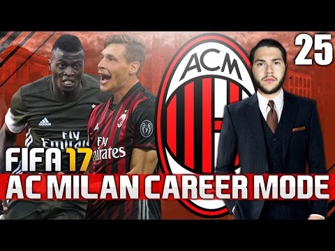 FIFA 17 | AC MILAN CAREER MODE | #25 | FINALLY SCORING?