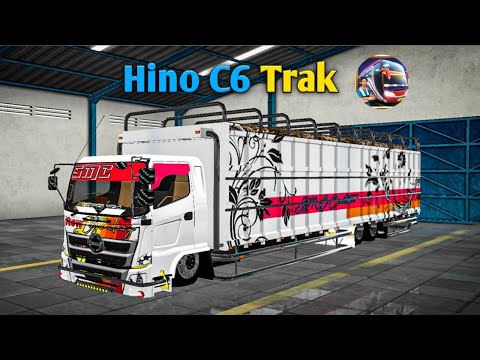 Bus simulator Indonesia Android Game Play Hino C6 Trak Mod Crezy Driving BSI Android Game Play