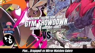 Pokémon TCG GYM Battle | Pitch Black Matches, Mega Lopunny Vs N's Zoroark ex, Plus More Dragapult ex