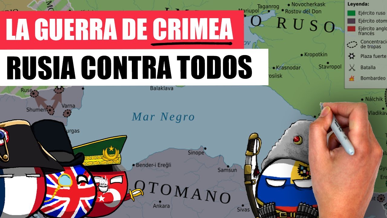 ✅La GUERRA de CRIMEA | La BATALLA que ENFRENTÓ a RUSIA contra REINO UNIDO y FRANCIA