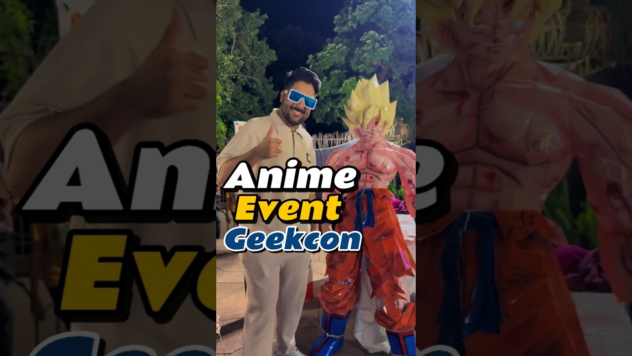 Lahore's first Anime event Geekcon just happened #realwowboy #aedatukamedian