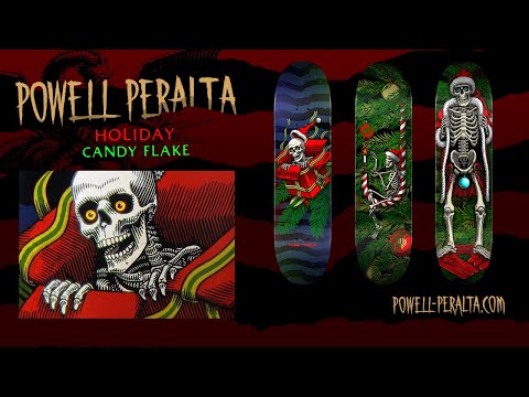 Powell Peralta - Christmas Candy Flake Decks