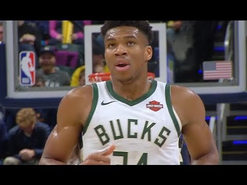 Giannis Antetokounmpo Highlights vs Pacers RS19G57 - 33 Pts, 19 Rebs, 11 Asts, 1 Blk (13.02.19)