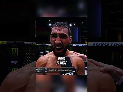 This Indian Fighter got HUMBLED Quick in UFC #ufc #indianmma #anshuljubli #mfn #mma