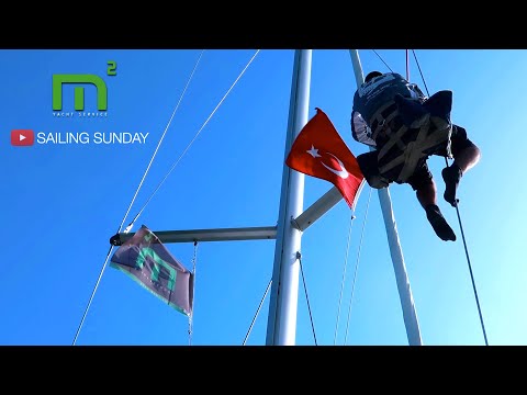 Replacing our Rigging in Turkey | M2 Yacht Services | Sailing Sunday