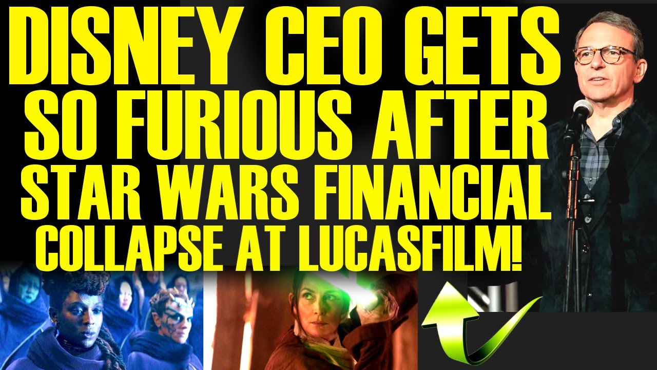 DISNEY CEO SNAPS AFTER STAR WARS FINANCIAL COLLAPSE IS OFFICIALLY HAPPENING! THIS IS PATHETIC