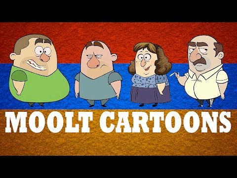 MOOLT CARTOONS - Animated Cartoons Of Armenian Family (1 hour Armenian Comedy)
