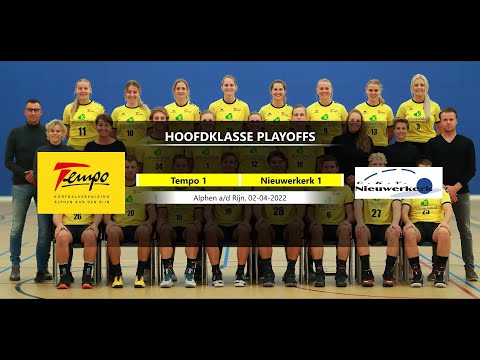 Hoofdklasse playoffs 2/2 Tempo 1 -  Nieuwerkerk 1