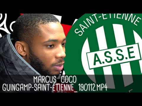 MARCUS COCO RÉAGIT APRÈS GUINGAMP - SAINT-ETIENNE (0-1) / Ligue 1 - 12 janvier 2019