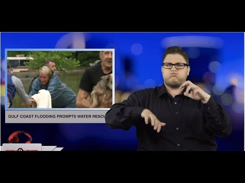 Gulf coast flooding prompts water rescues (ASL - 5.13.19)