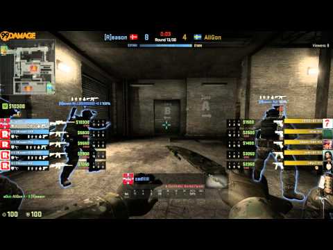 AliGon vs. Reason Gaming | Finale, FACEIT DHS Qualifier 2014 | de_train