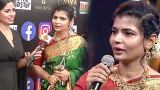 Chinmayi Wins Award For Samantha&#39;s Popular Song Priyathama Priyathama From Majili