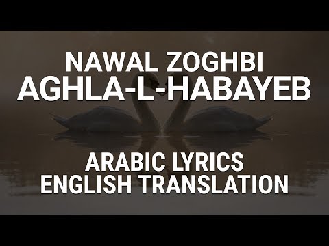 Nawal Zoghbi - Aghla-L-Habayeb - Lebanese Arabic Lyrics + Translation | نوال الزغبي - أغلى الحبايب