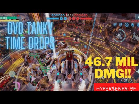 OVD Clan Tanky Time Drops JACK 46.7 Mil Dmg!! | 2 OVD broke 1st-3rd place records | War Robots |